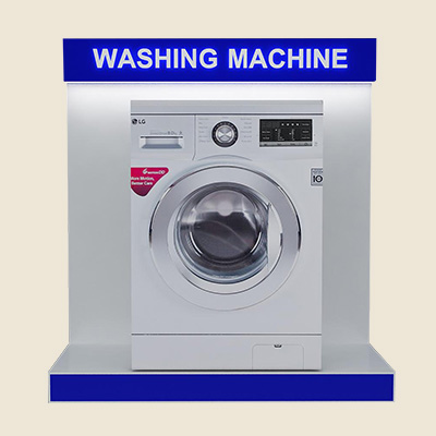 Washing Machine Display Rack